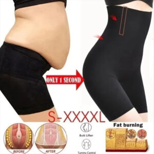 Fat Burning High Waist Underwear - Seamless Butt Lifter Shapewear for Women, Tummy Control Slimming Panty